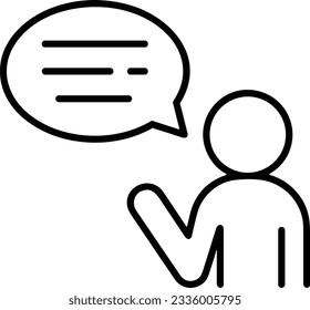 Teacher icon symbol vector image. Illustration of the training business school classroom icon design image. EPS 10