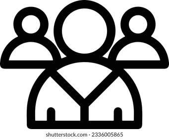 Imagen vectorial del símbolo de icono del profesor. Ilustración de la imagen de diseño del icono de la escuela de negocios. EPS 10