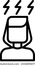 Teacher icon symbol vector image. Illustration of the training business school classroom icon design image. EPS 10