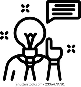 Teacher icon symbol vector image. Illustration of the training business school classroom icon design image. EPS 10