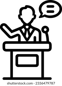 Lehrersymbol Symbol, Vektorbild. Illustration des Designbildes der Business School Klassenzimmer EPS10