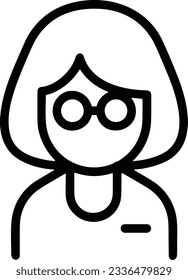 Teacher icon symbol vector image. Illustration of the training business school classroom icon design image. EPS 10