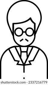 Lehrersymbol Symbol, Vektorbild. Illustration des Designbildes der Business School Klassenzimmer EPS10