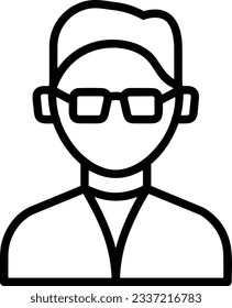 Teacher icon symbol vector image. Illustration of the training business school classroom icon design image. EPS 10