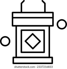 Teacher icon symbol vector image. Illustration of the training business school classroom icon design image. EPS 10