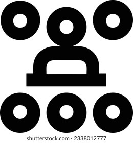 Teacher icon symbol vector image. Illustration of the training business school classroom icon design image. EPS 10