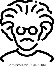 Teacher icon symbol vector image. Illustration of the training business school classroom icon design image. EPS 10