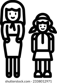 Teacher icon symbol vector image. Illustration of the training business school classroom icon design image. EPS 10