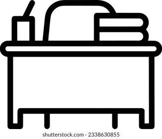 Teacher icon symbol vector image. Illustration of the training business school classroom icon design image. EPS 10
