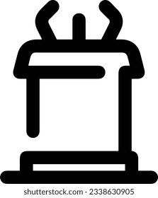 Lehrersymbol Symbol, Vektorbild. Illustration des Designbildes der Business School Klassenzimmer EPS10
