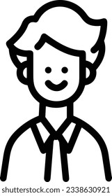 Teacher icon symbol vector image. Illustration of the training business school classroom icon design image. EPS 10