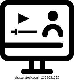 Teacher icon symbol vector image. Illustration of the training business school classroom icon design image. EPS 10