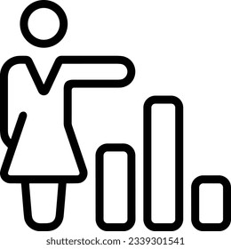 Lehrersymbol Symbol, Vektorbild. Illustration des Designbildes der Business School Klassenzimmer EPS10