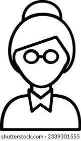 Lehrersymbol Symbol, Vektorbild. Illustration des Designbildes der Business School Klassenzimmer EPS10