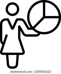 Teacher icon symbol vector image. Illustration of the training business school classroom icon design image. EPS 10