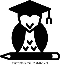 Imagen vectorial del símbolo de icono del profesor. Ilustración de la imagen de diseño del icono de la escuela de negocios. EPS 10