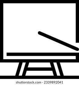Teacher icon symbol vector image. Illustration of the training business school classroom icon design image. EPS 10