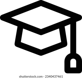 Imagen vectorial del símbolo de icono del profesor. Ilustración de la imagen de diseño del icono de la escuela de negocios. EPS 10