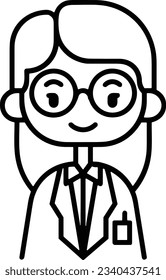 Teacher icon symbol vector image. Illustration of the training business school classroom icon design image. EPS 10