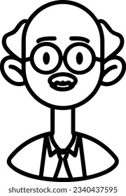 Teacher icon symbol vector image. Illustration of the training business school classroom icon design image. EPS 10