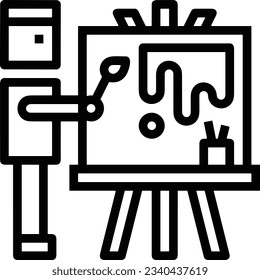 Imagen vectorial del símbolo de icono del profesor. Ilustración de la imagen de diseño del icono de la escuela de negocios. EPS 10