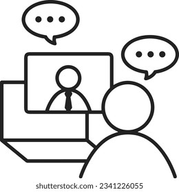 Lehrersymbol Symbol, Vektorbild. Illustration des Designbildes der Business School Klassenzimmer EPS10