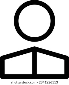 Lehrersymbol Symbol, Vektorbild. Illustration des Designbildes der Business School Klassenzimmer EPS10