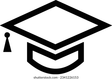 Imagen vectorial del símbolo de icono del profesor. Ilustración de la imagen de diseño del icono de la escuela de negocios. EPS 10