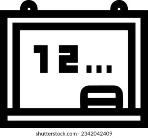 Teacher icon symbol vector image. Illustration of the training business school classroom icon design image. EPS 10