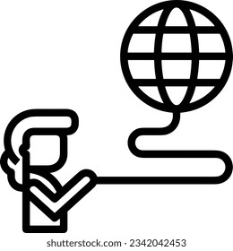 Teacher icon symbol vector image. Illustration of the training business school classroom icon design image. EPS 10