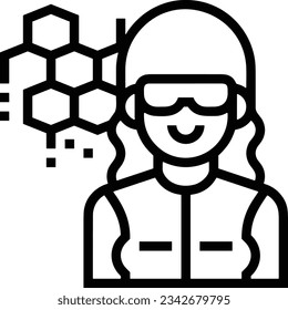 Teacher icon symbol vector image. Illustration of the training business school classroom icon design image. EPS 10