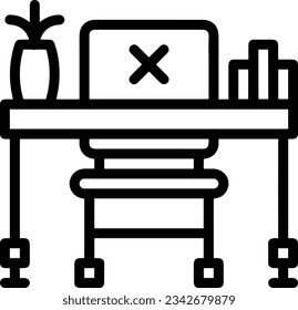 Teacher icon symbol vector image. Illustration of the training business school classroom icon design image. EPS 10