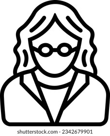 Teacher icon symbol vector image. Illustration of the training business school classroom icon design image. EPS 10