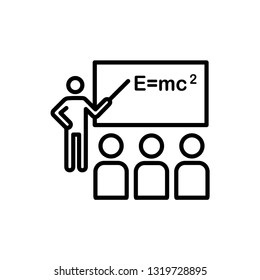 teacher icon template trendy