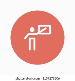 teacher icon vector