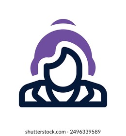 teacher icon. vector dual tone icon for your website, mobile, presentation, and logo design.