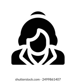 teacher icon. vector glyph icon for your website, mobile, presentation, and logo design.