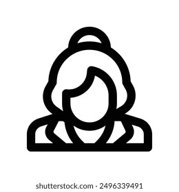 teacher icon. vector line icon for your website, mobile, presentation, and logo design.