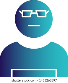 Teacher icon for your project
 