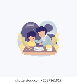 Teacher Illustration for design needs, Landing Pages, Animation, Apps, Presentations, Content Creator and other Promotions