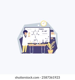 Teacher Illustration for design needs, Landing Pages, Animation, Apps, Presentations, Content Creator and other Promotions