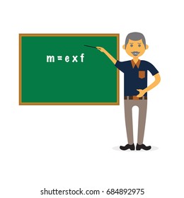 Teacher illustration Vector Art