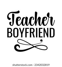 Teacher Lettering design for greeting banners, Mouse Pads, Prints, Cards and Posters, Mugs, Notebooks, Floor Pillows and T-shirt prints design.