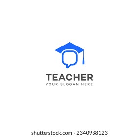 teacher logo Design Template Vector icon
