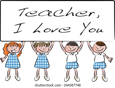 teacher, i love you