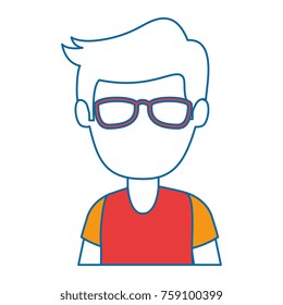teacher male avatar character