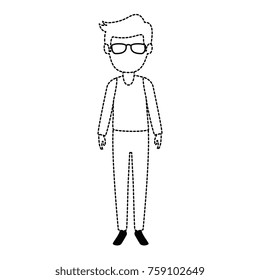 teacher male avatar character