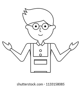 teacher man icon