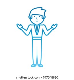 teacher man  vector illustration