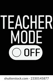 
Teacher Mode off eps cut file for cutting machine